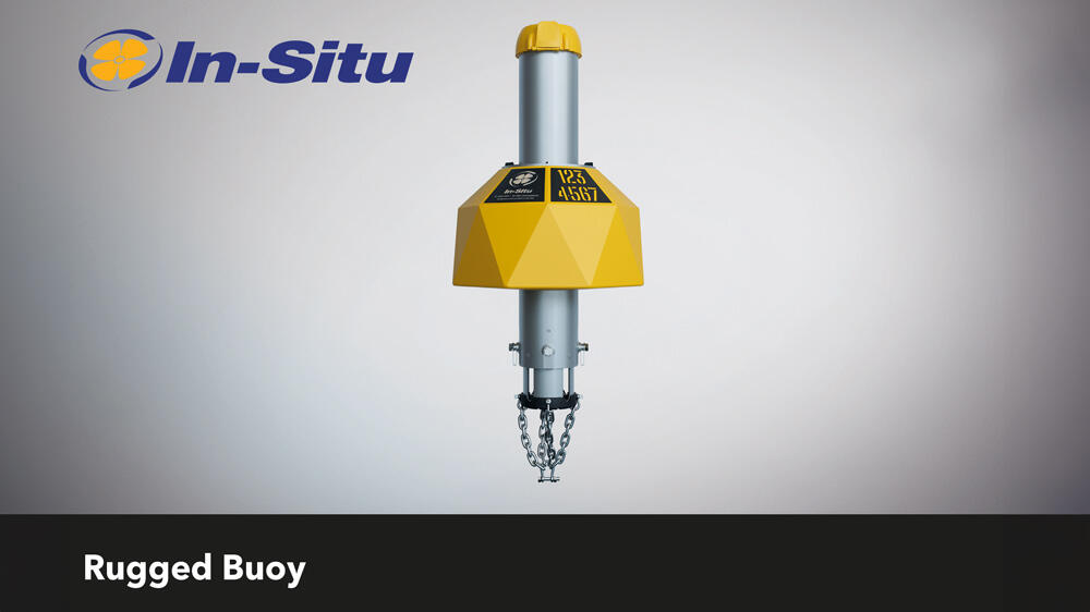 In-Situ Rugged Buoy er en pålitelig, kostnadseffektiv overvåkingsplattform for langsiktig utplassering av instrumentering og telemetri i dam, innsjø, bukt, elv og kystnære miljøer.

